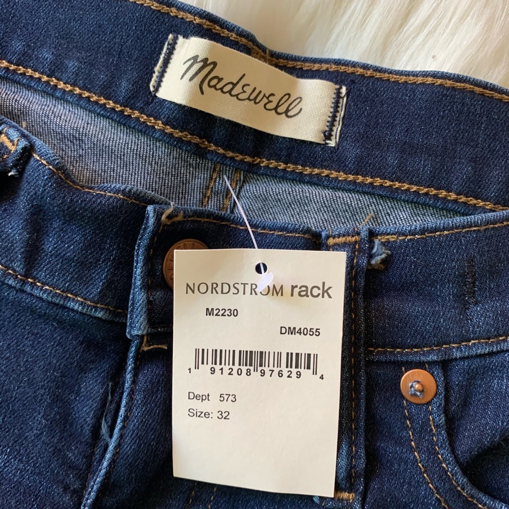 MADEWELL High Rise Skinny Jeans Size 32 - Picture 6 of 6